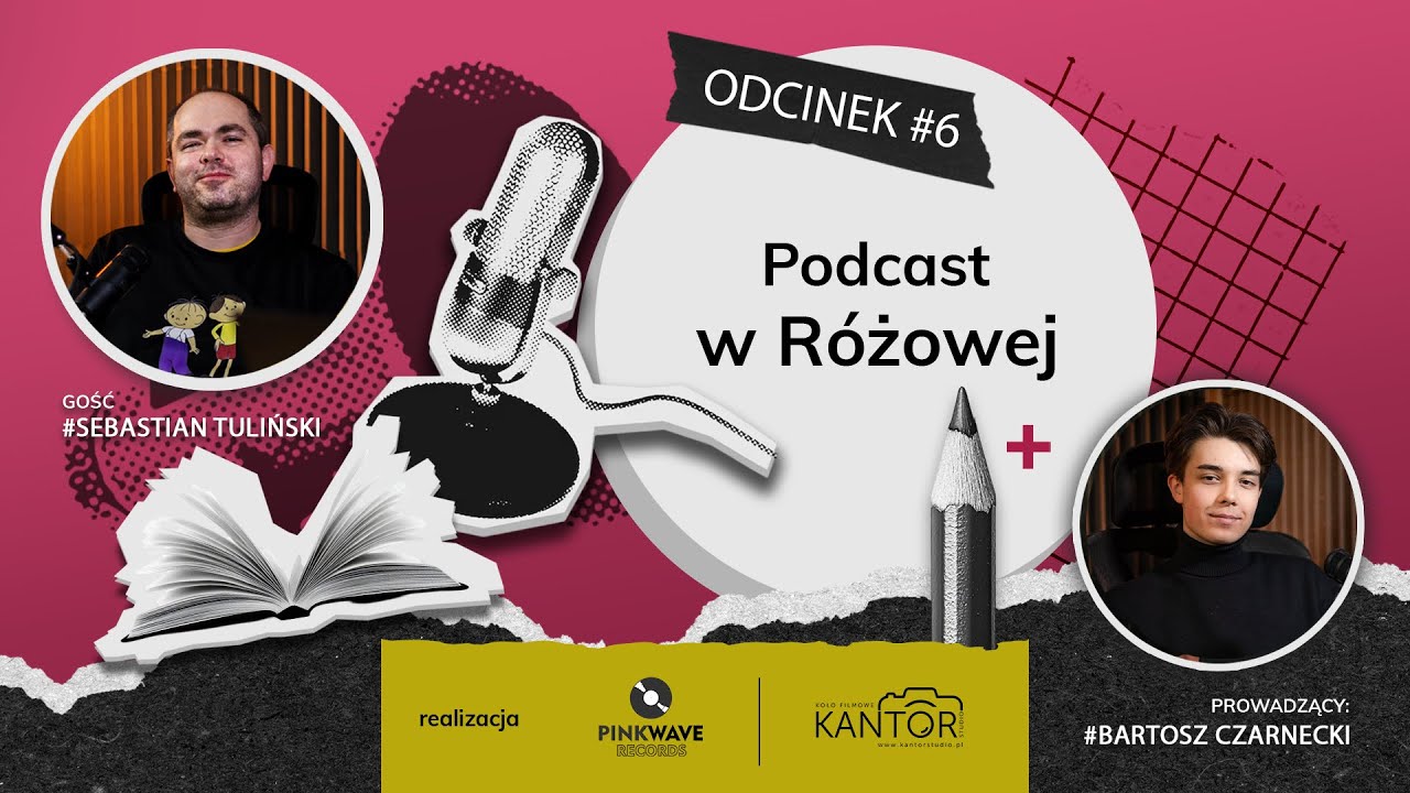 PODCAST w R&Oacute;ŻOWEJ - ODCINEK 6: Gość: Sebastian Tuliński (prod. Kantor Studio, Pinkwave Records, ZST)