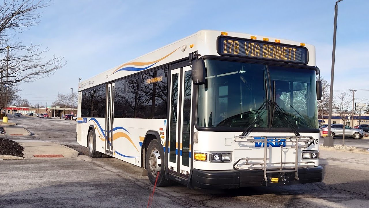 Ride On TARTA 2022 Gillig Low Floor 35' 2202 On Rt 17B to TARTA Transit Hub via Bennett Rd