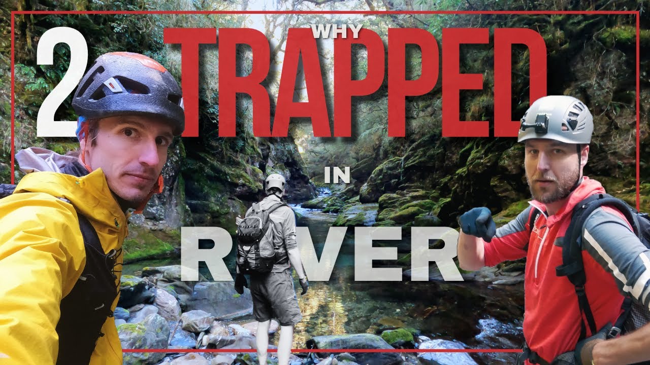 Two Hikers TRAPPED in RIVER of Taiwan mountains @Beast Runners 跑山獸