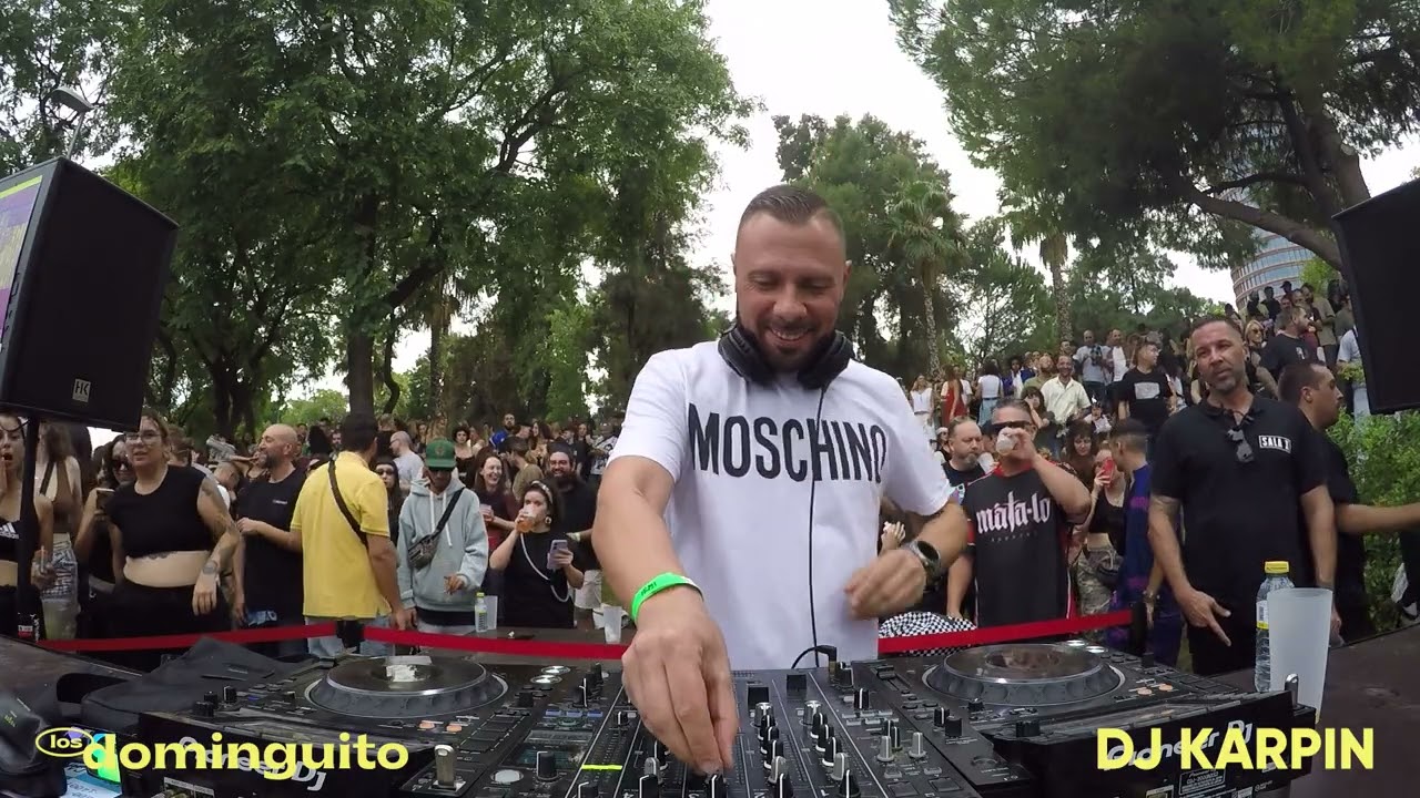 DJ Karpin @ Los Dominguito Stage en Electrolunch Sevilla | Sesión DJ