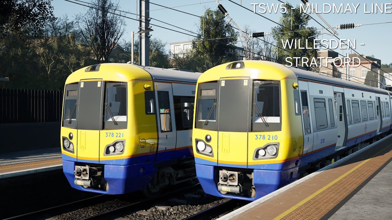 TSW5: MILDMAY LINE (NEW) Willesden Junction - Stratford | Capitalstar Class 378