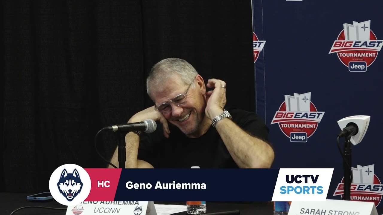 Head Coach Geno Auriemma Big East Championship Postgame Press Conference