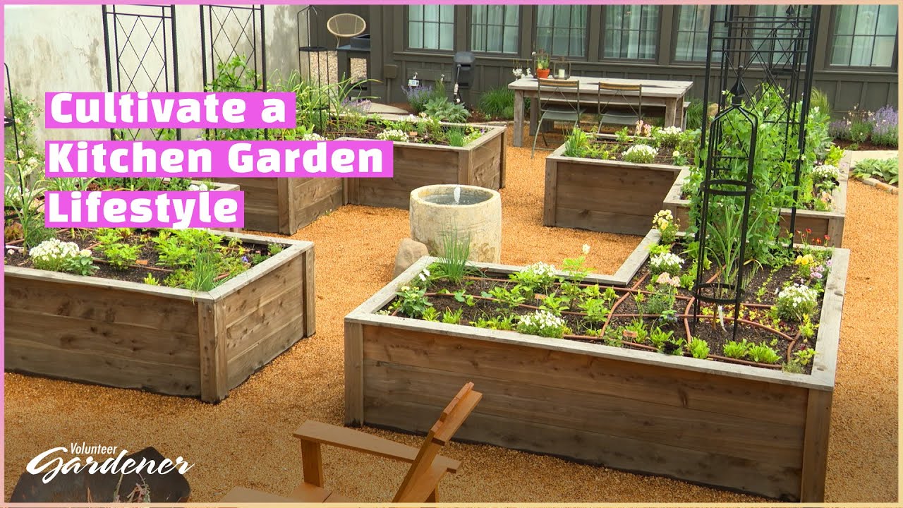 Raised Bed Kitchen Garden | Volunteer Gardener