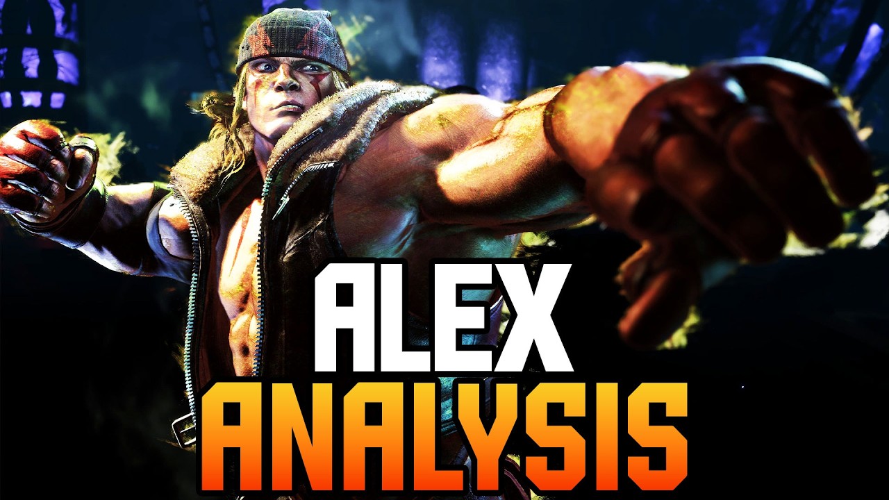 Анализ игрового процесса за Алекса в Street Fighter 6