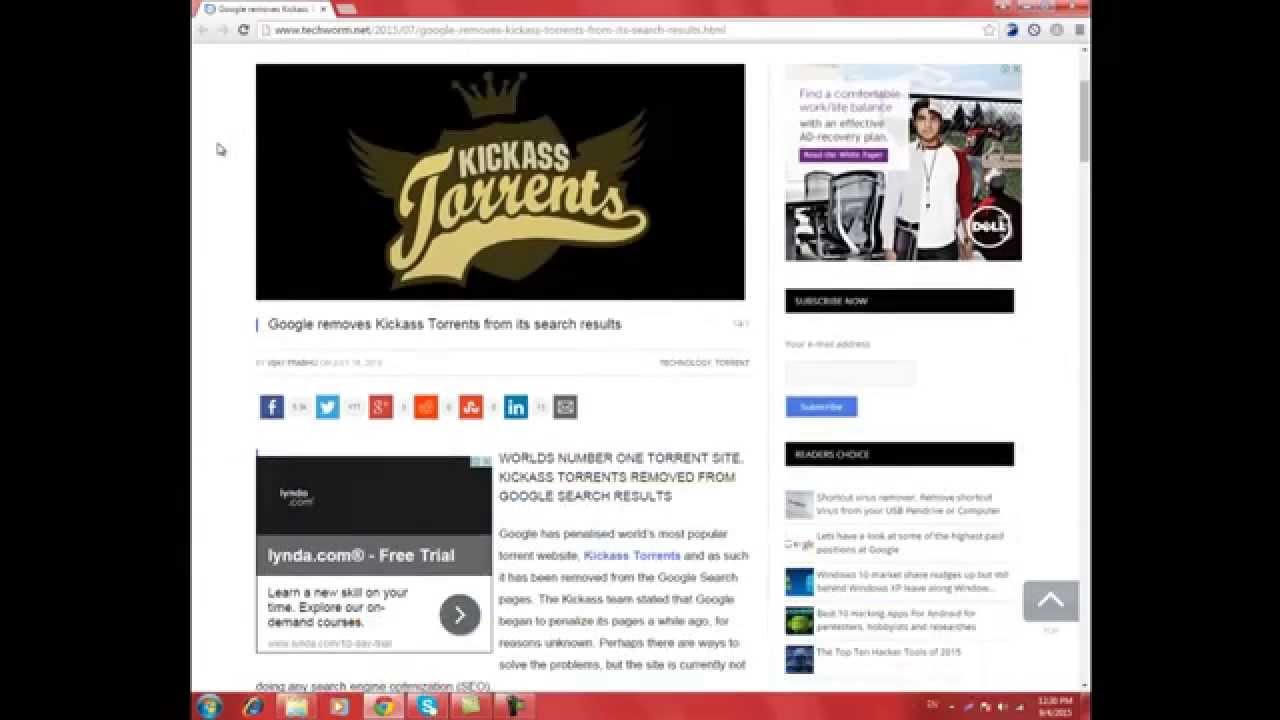Kickass proxy, How to access Kickass proxy
