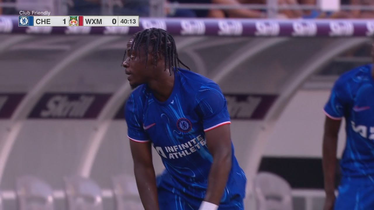 Romeo Lavia Chelsea RETURN vs Wrexham 2024/25 🔵