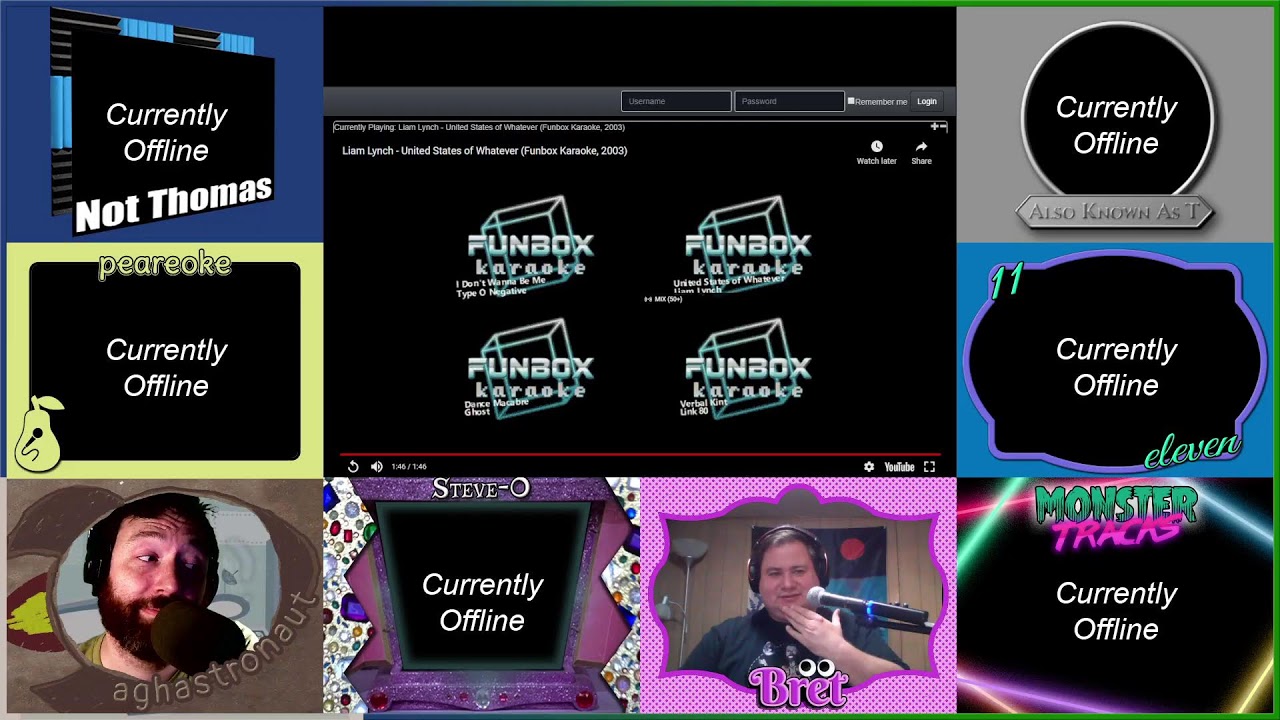 Sunday Night Singing with the Global Karaoke Community!