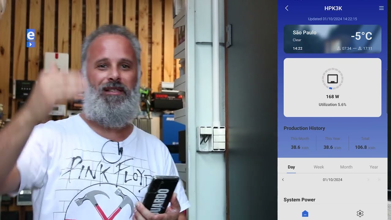 Eduardo Aquino ensina a configurar WiFi do Inversor OnGrid HYPONTECH HPK 3000 | Serrana Solar #28
