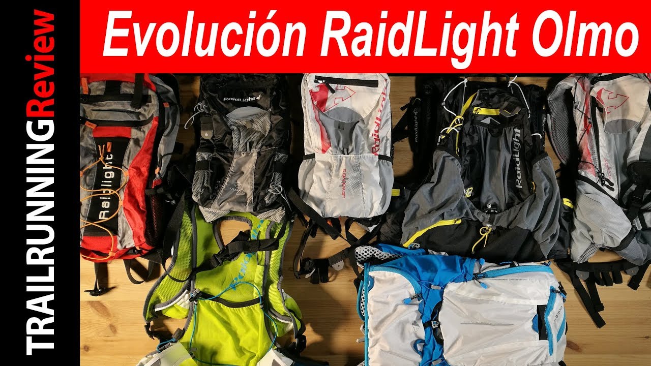 La evolución de las mochilas Olmo de Raidlight