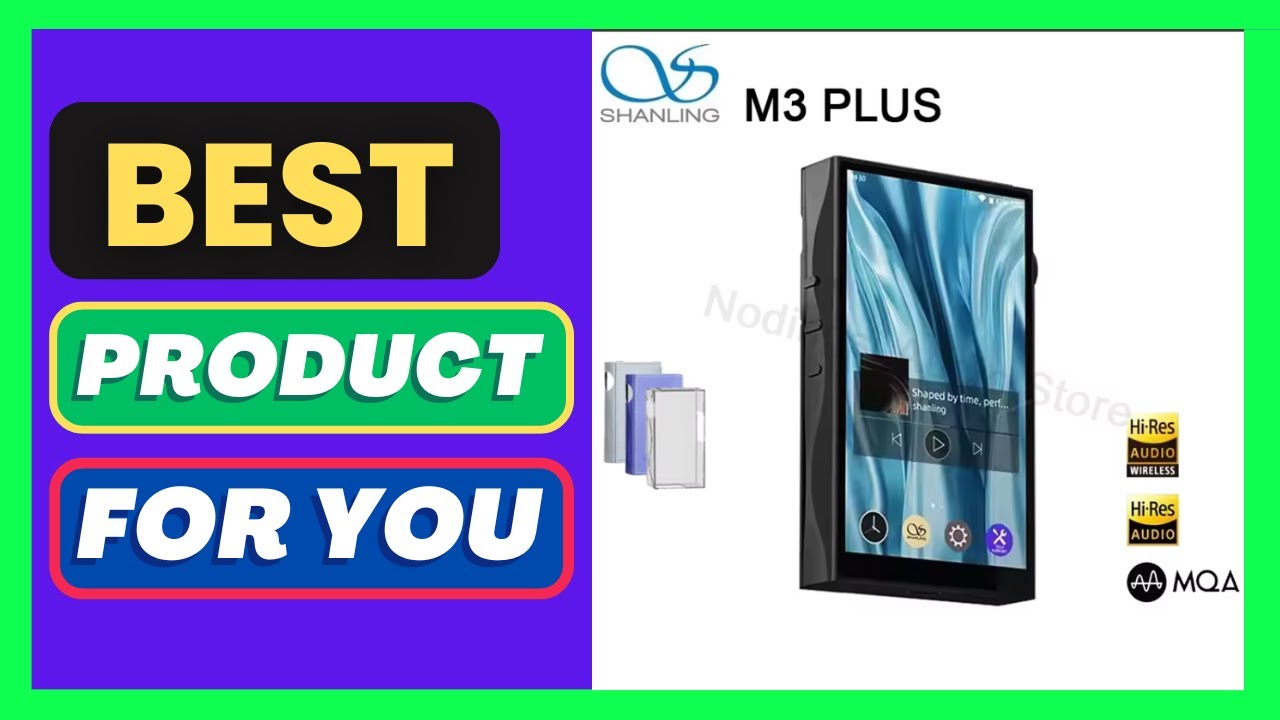 SHANLING M3 PLUS Portable MP3 Player Walkman Bluetooth