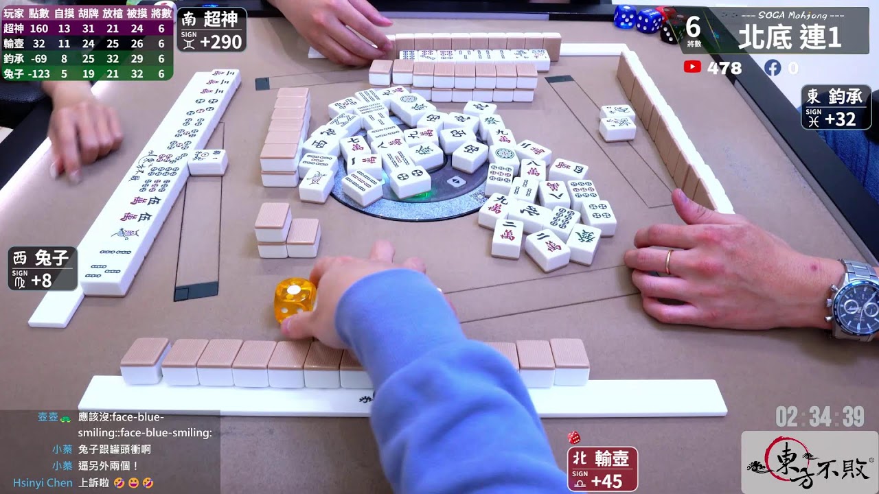 嗽嘎麻將 | 25/1/17 兔子 超神 鈞承 輸壺 設備組不在家 有事LINE我們