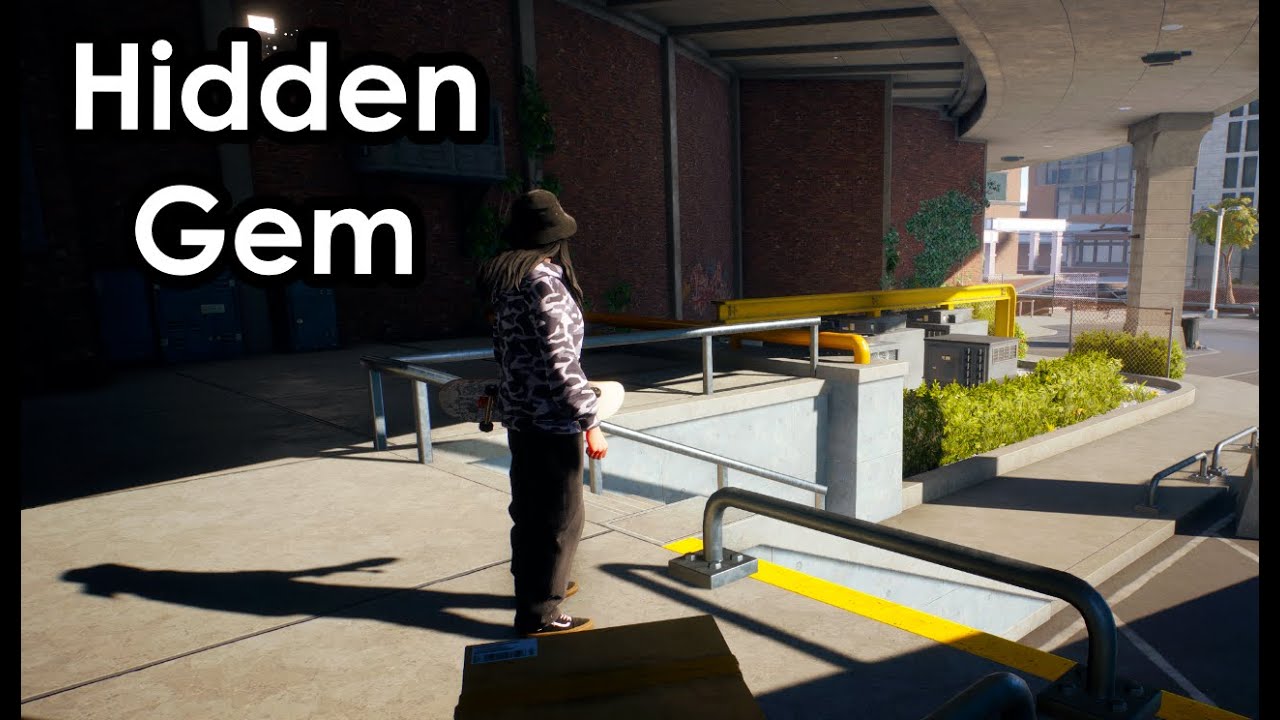 This Little Known Skate. Spot Is A Techy PARADISE