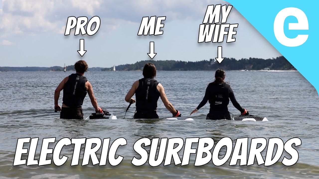 First Ride: Testing Awake's 37 MPH electric surfboards!