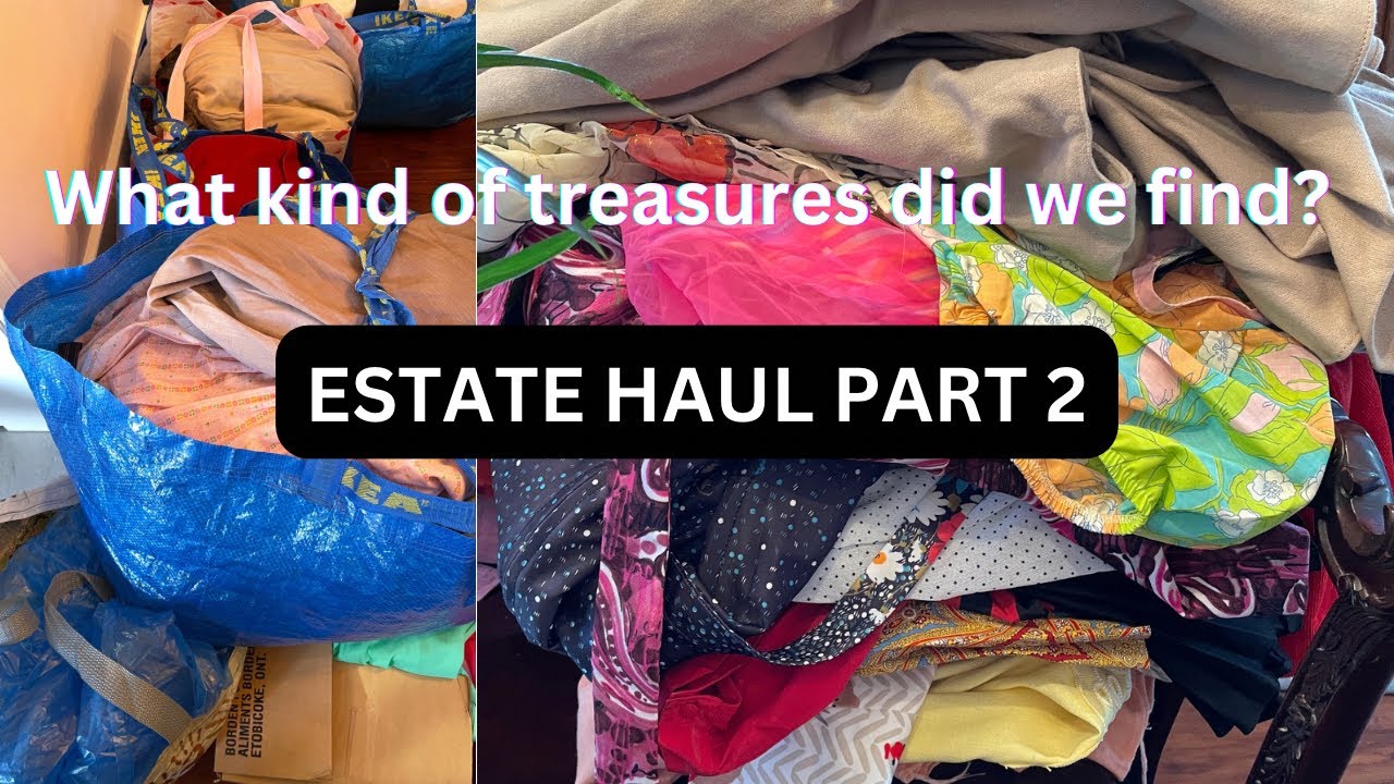 Vintage Lingerie and a Stack Full of Dresses! | Estate Treasures