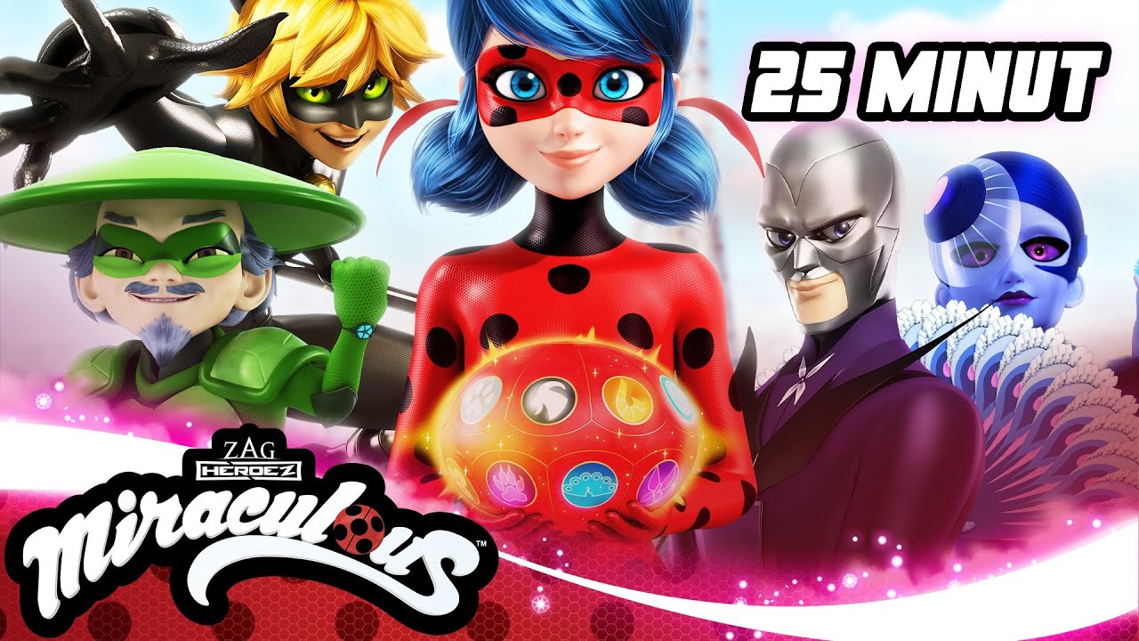 🐞 STARCIE MIRACULÓW – Kompilacja 💥 | Sezon 3 | Miraculous: Biedronka i Czarny Kot