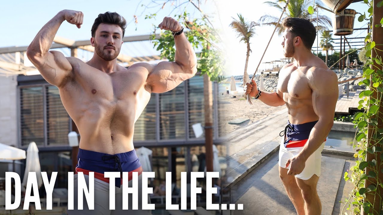 AMATEUR BODYBUILDER DAY IN THE LIFE IN DUBAI...