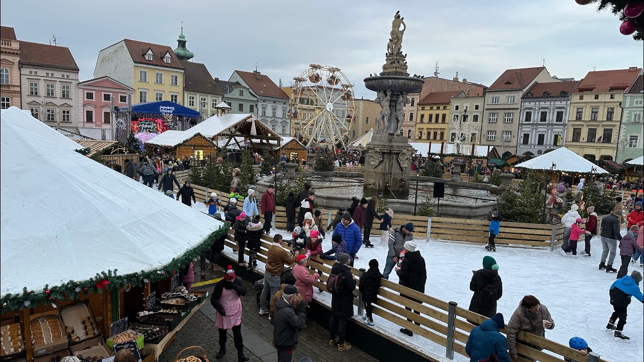 Vánoční trhy v Českých Budějovicích - Nejkrásnější trhy v Česku?