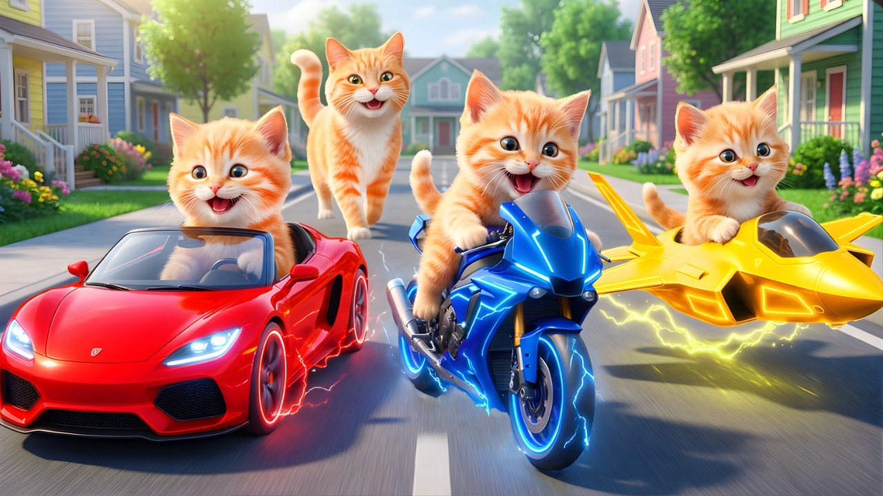 Live 🔴Mama Cat And Kitten ✨Funny Cat | Kucing 🌻 Cat Videos 😿 Cute Cat | Meow Meow
