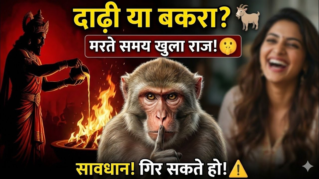मेरी दाढ़ी तेरे बकरे से पवित्र है!" 🐐 संत ने मरने से पहले ऐसा क्यों कहा? 😲 !! BABA BANDAR VANI