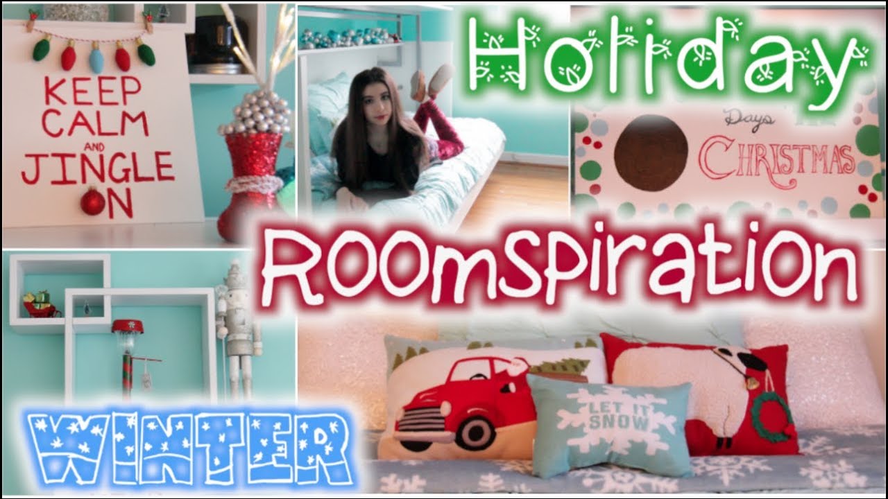 Roomspiration: 6 Easy DIY's + Decorating My Room for Christmas & Winter! | BeautyTakenI