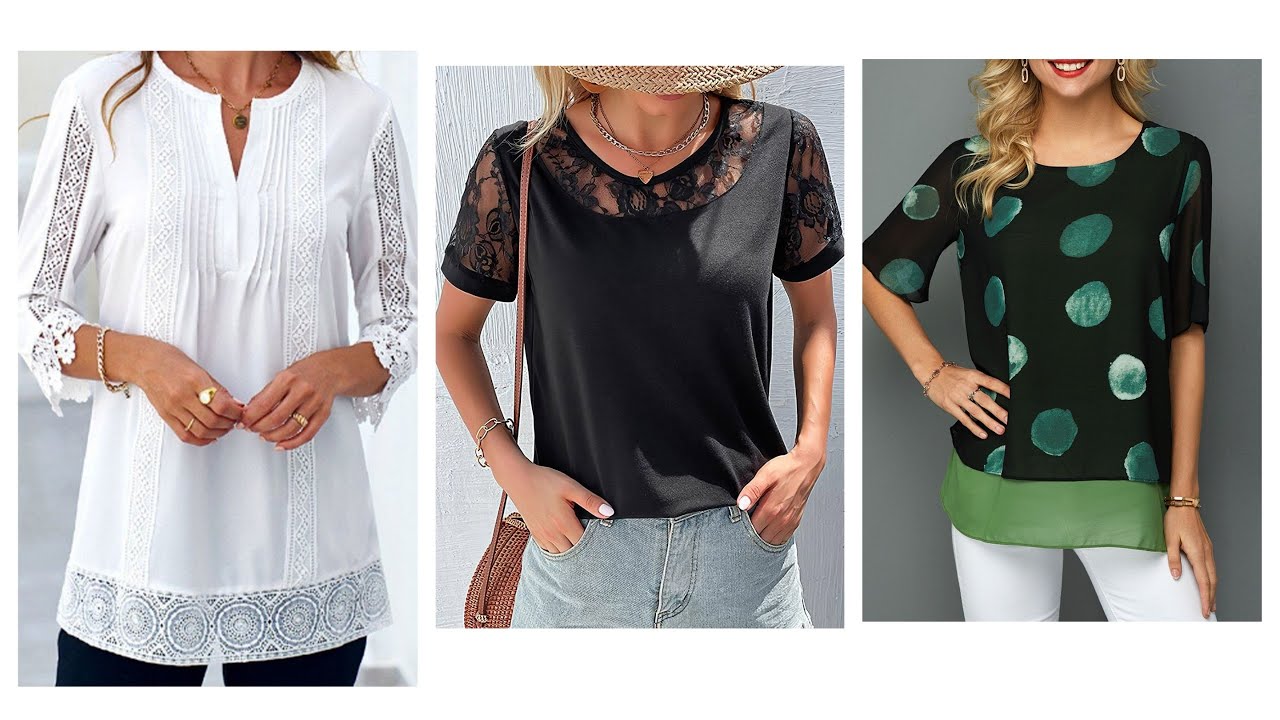 Мода 2026: Красивые блузки. 100 идей для красивых блузок. Повседневные модели 25/26 #мода #рубашк...