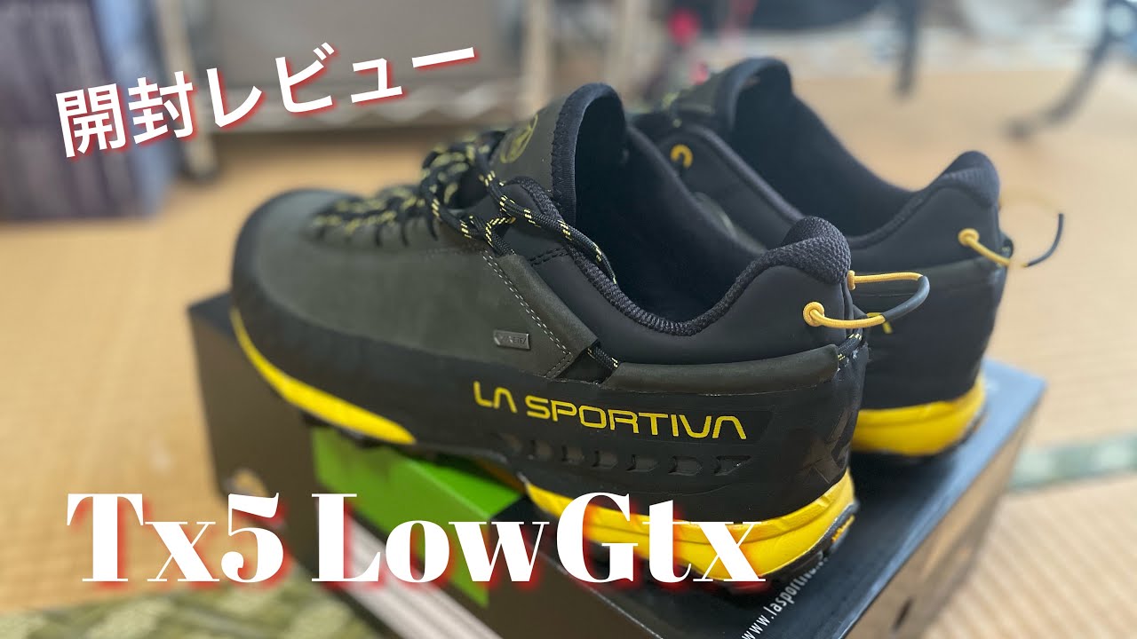 『登山』LA SPORTIVA Tx5 LowGtx レビュー