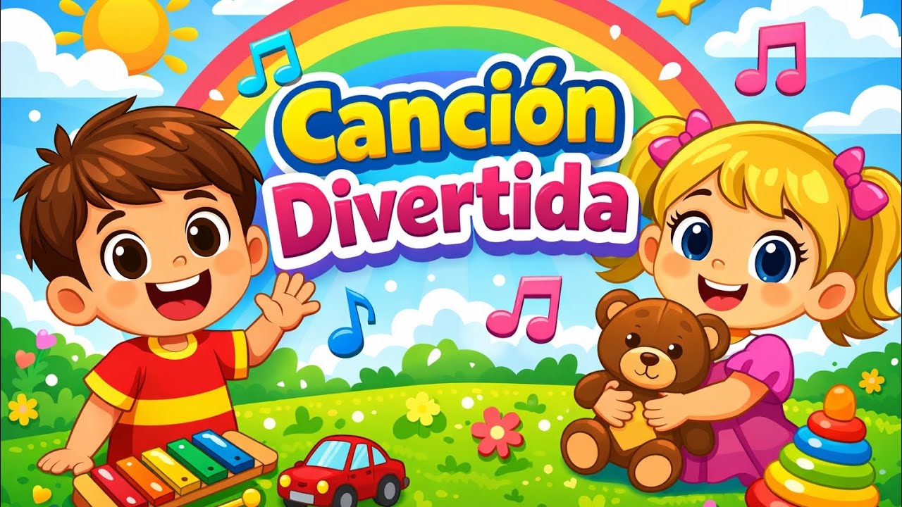 🧒🎵 Música Infantil Alegre para Jugar y Aprender | Animación para Niños. 