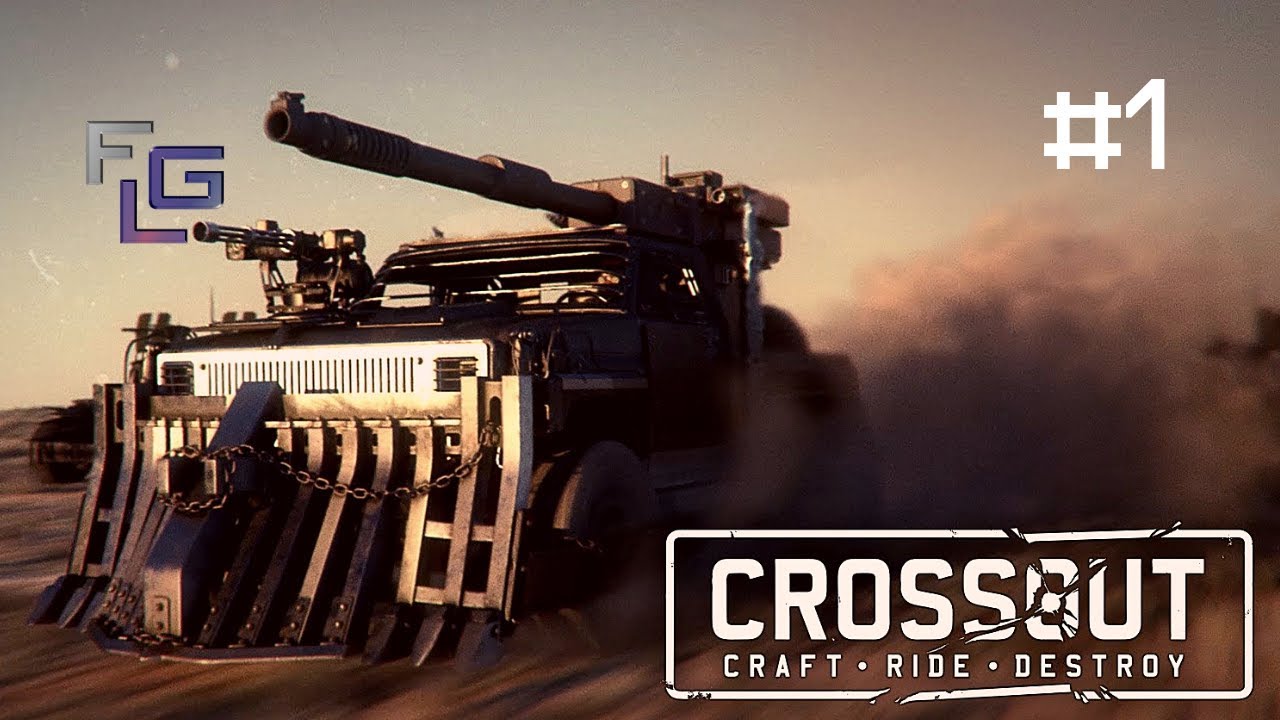 Crossout Walkthrough Gameplay (PS4) - Part 1 Intro