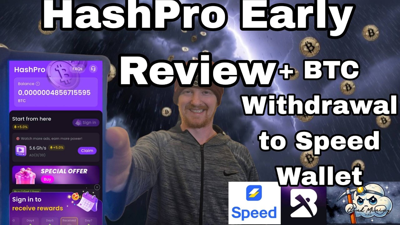 HashPro Early Review + BTC Withdrawal to Coinbase