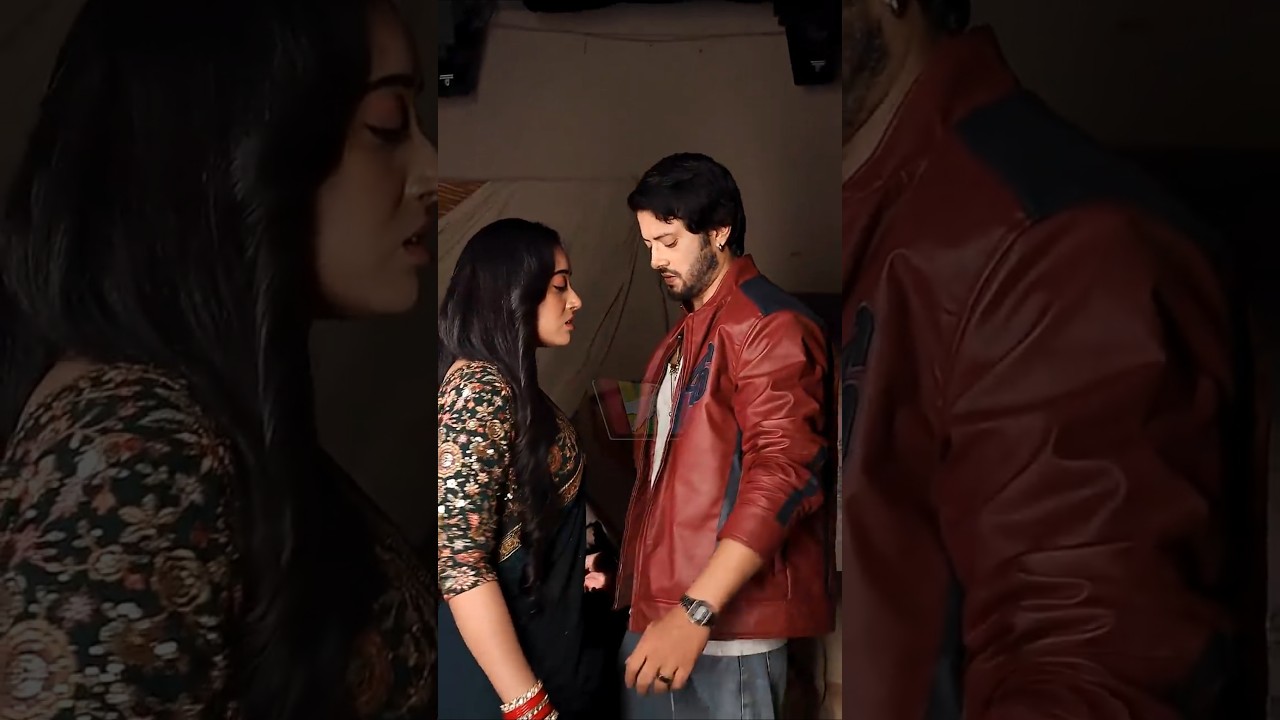 Ishq Junooni Serial Guru and Ruhaani offscreen BTS #tellyboosters #youtubeshorts