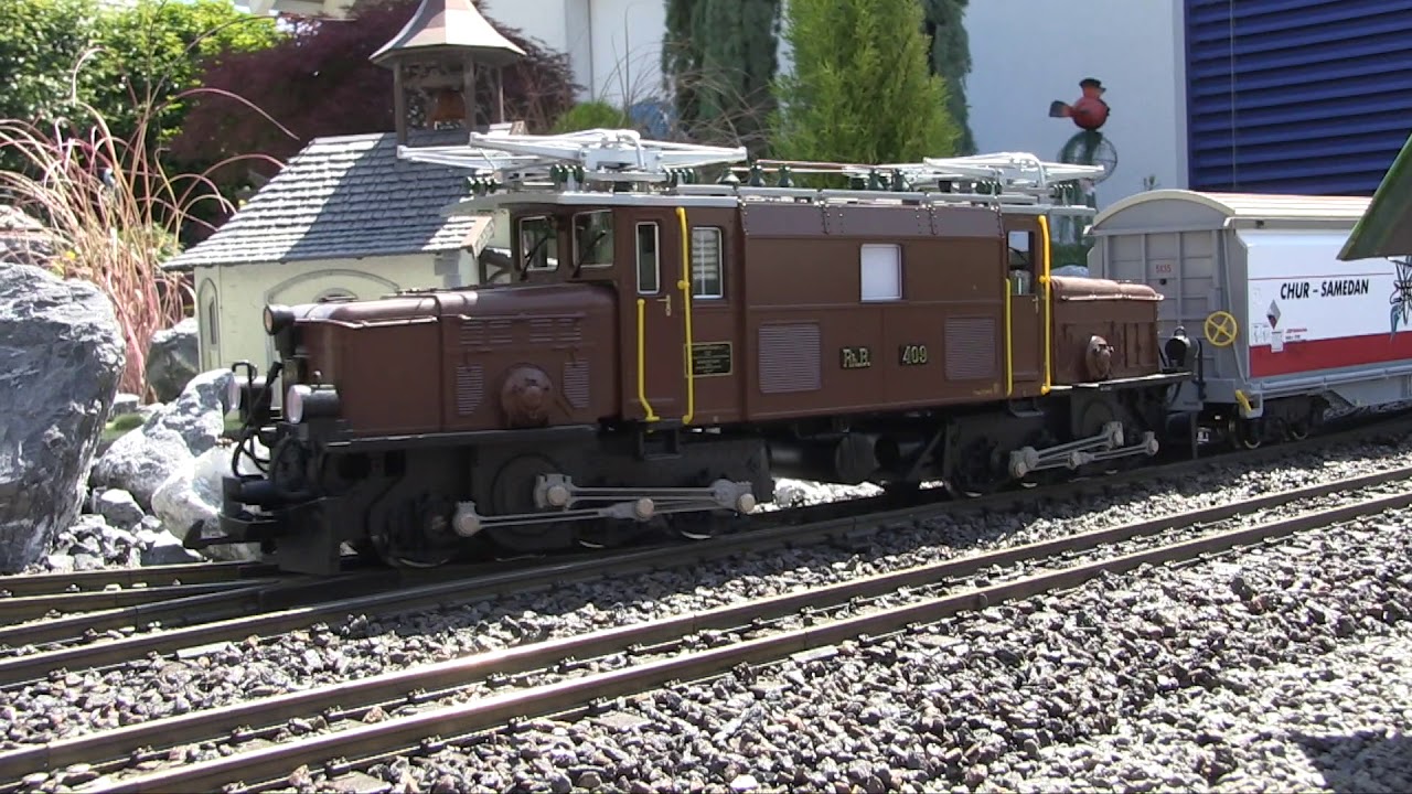 Offene Gartenbahnen in Möhlin