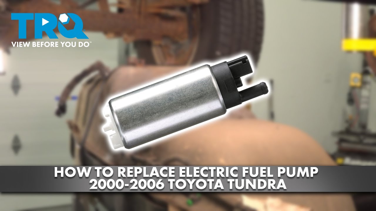 Как заменить электрический топливный насос Toyota Tundra 2000-2006 годов