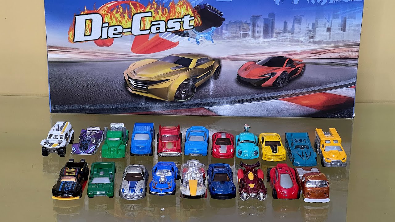 Unboxing a Diecast 20-Car Pack of Diecast Model Car