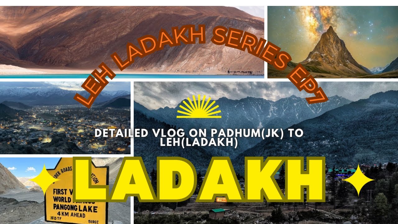 LEH LADAKH SERIES EP.7||PADUM(JK)TO LEH(LADAKH)|| #ghumakadpandat #explore #foryou  #lehladakh