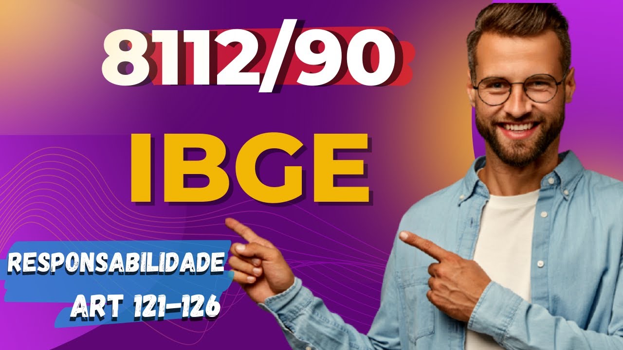 Lei 8.112/90 esquematizada para IBGE - Concurso IBGE  -  Ética no Serviço Público (parte 4 )