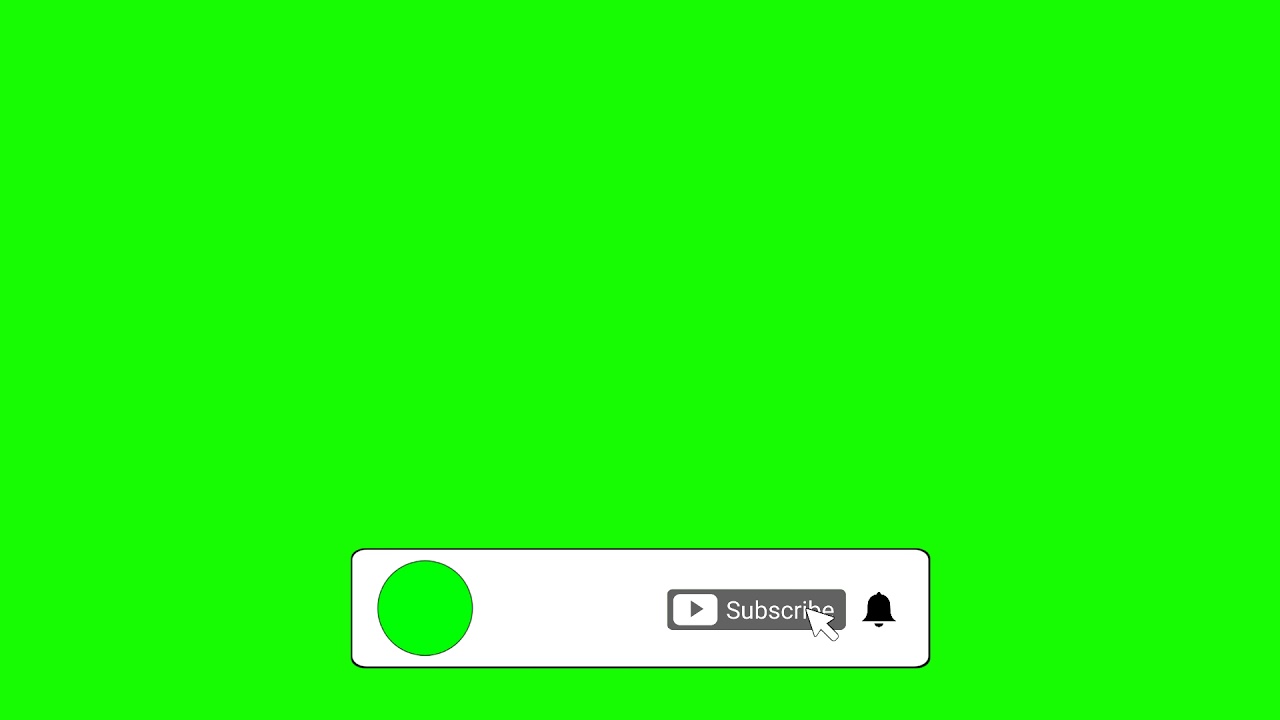 Green screen subscribe button intro 4 | No Copyright 2020 | Nice Techno