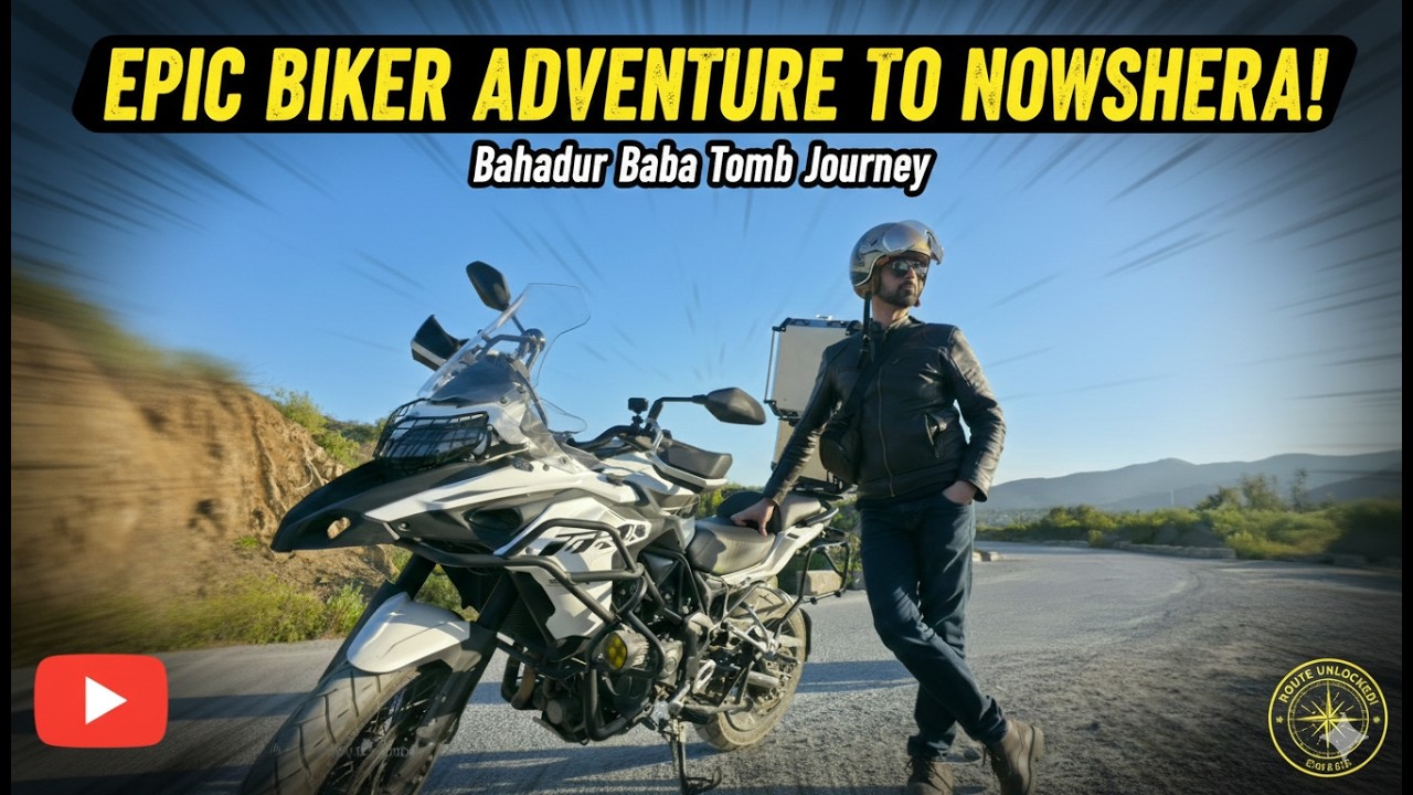 Bike Ride to a 600-Year-Old Tomb | Bahadur Baba