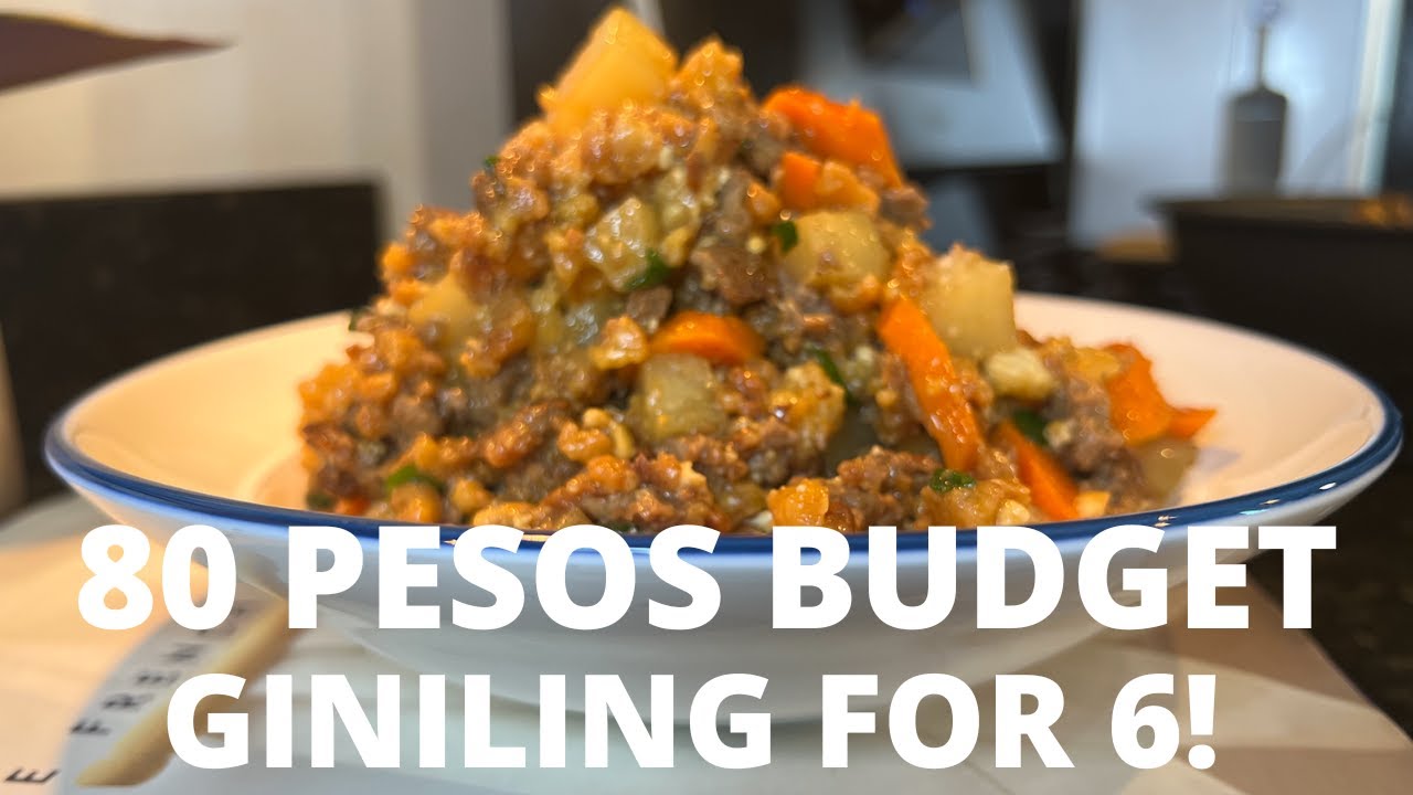 P80.00 BUDGET TOSTADO MALASADONG GINILING FOR 6!