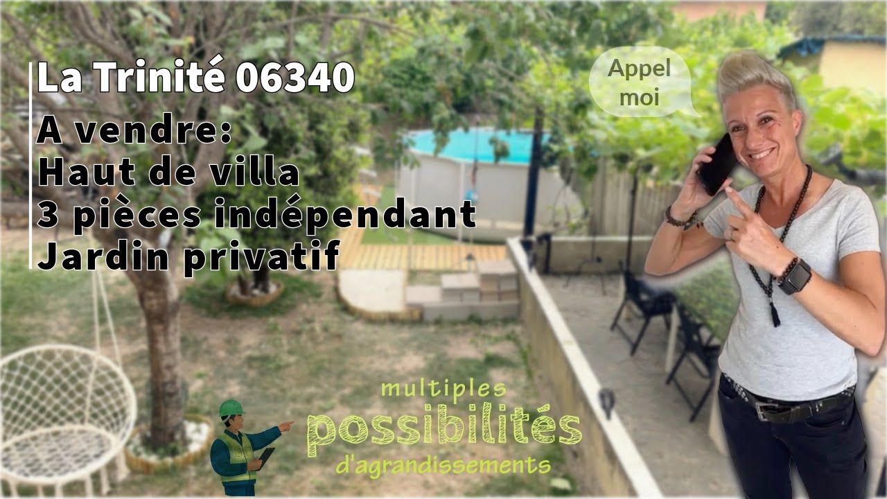 🏡 Haut de villa à La Trinité. Un coin de paradis caché en pleine ville!