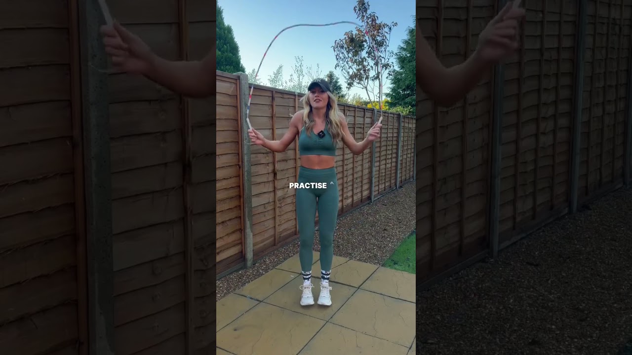 How to jump rope (even if you&rsquo;re uncoordinated 😁)&hellip; easy peasy lemon squeezy 😉 #jumprope #tutorial