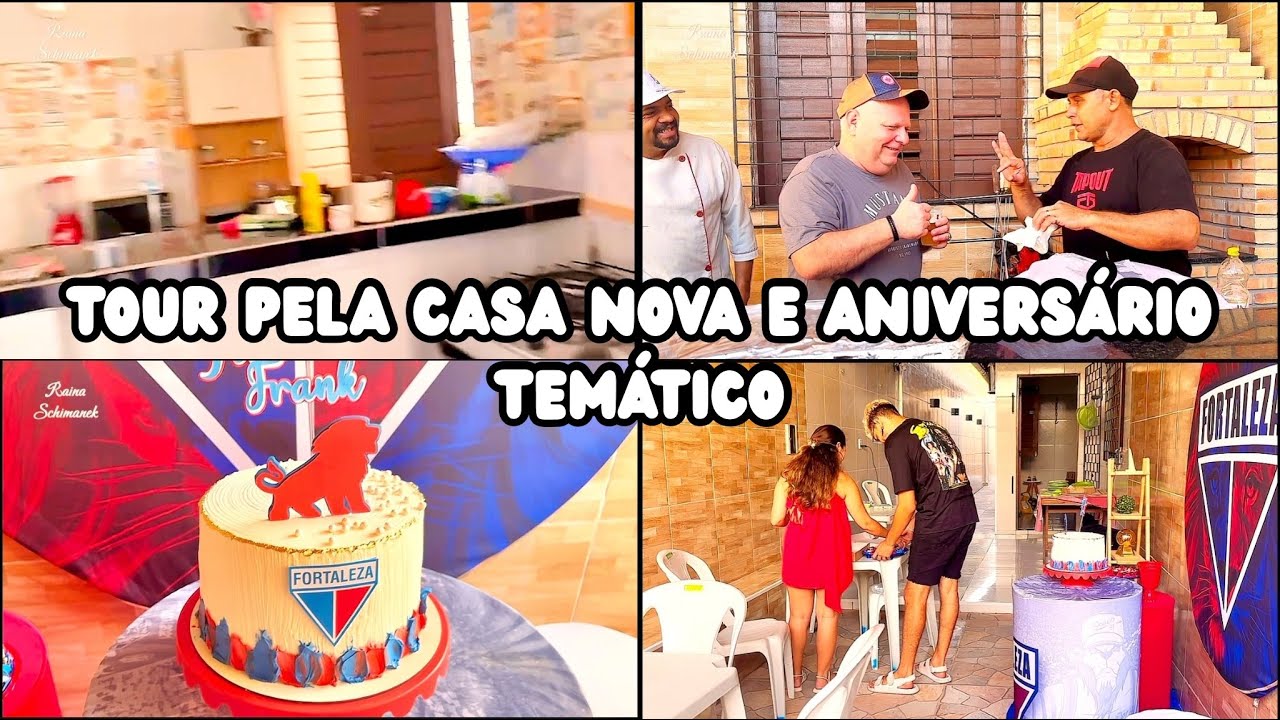 Tour pela Nossa Casa no Brasil + Aniversário Temático do Meu Marido | Vlog Especial