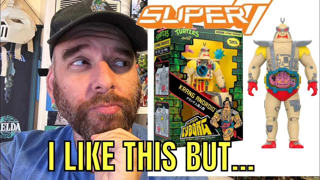 Is this Super7 cyborg series KRANG Android a bad sign ?