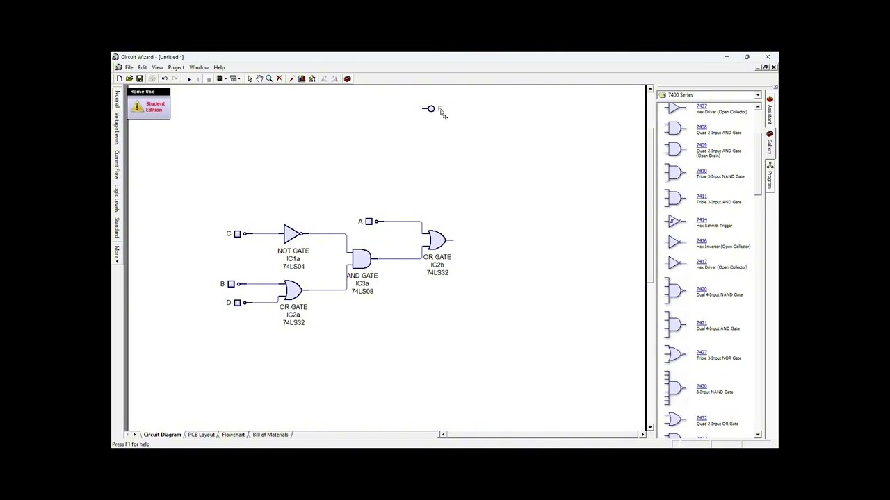 การบ้านครั้งที่2(การออกแบบวงจงCombinational Logic)