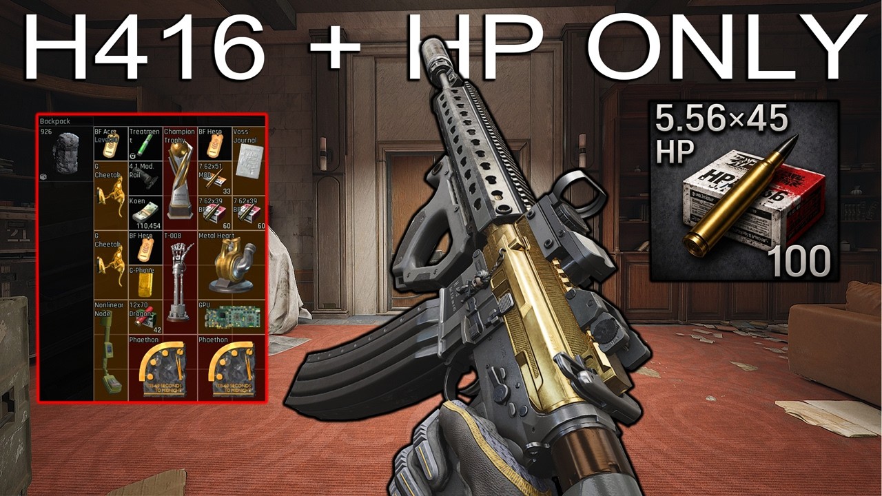THIS 100-ROUND HP H416 IS CRAZY - Arena Breakout Infinite SS6