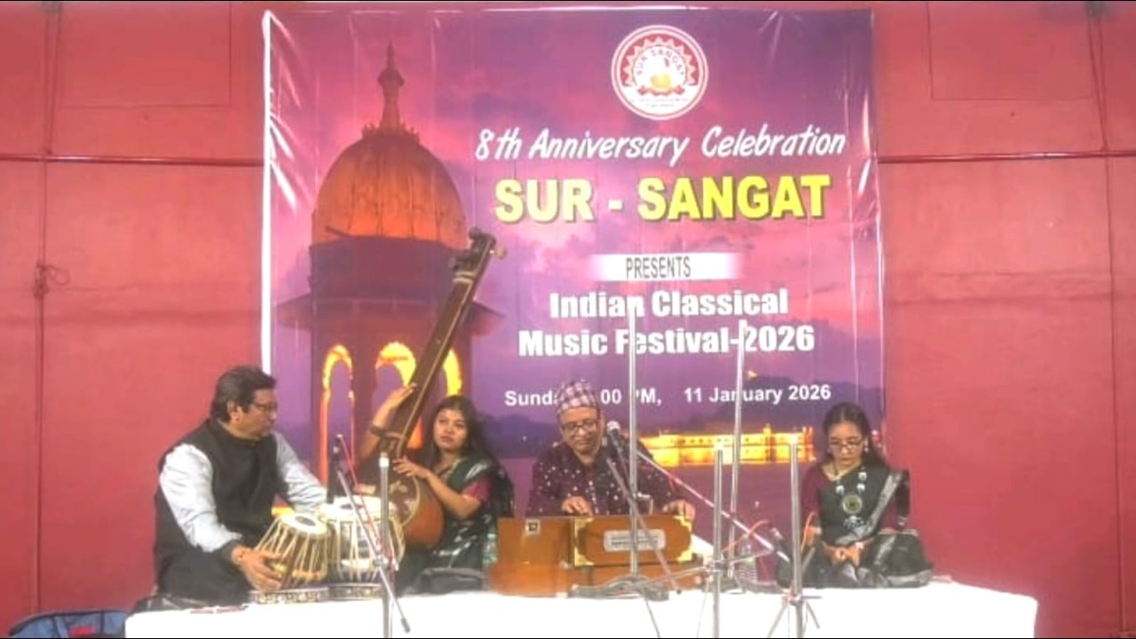 Celebrating Sur Sangat 8th Indian Classical Music Festival,2026, Thumri