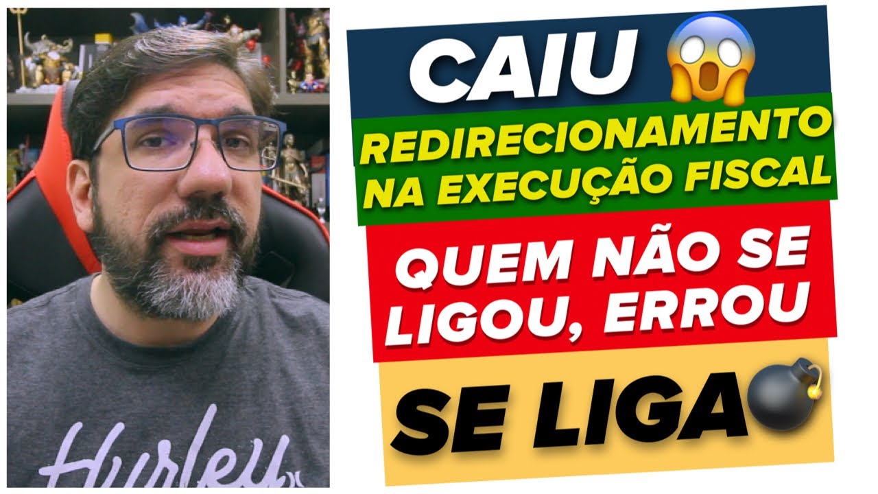 🔴😱 QUEM NÃO SE LIGOU, ERROU - CAIU REDIRECIONAMENTO DE EXECUÇÃO FISCAL - STJ  | PROF UBIRAJARA 🔴