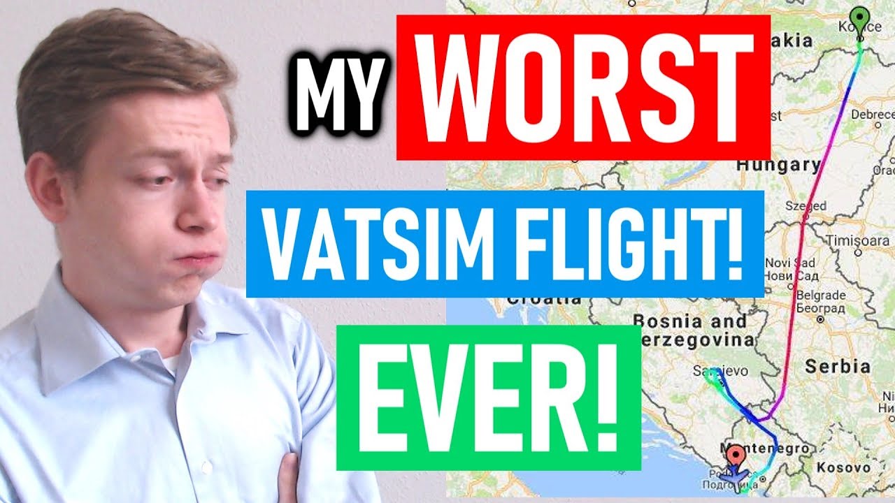 Story of My WORST Flight on VATSIM, EVER!