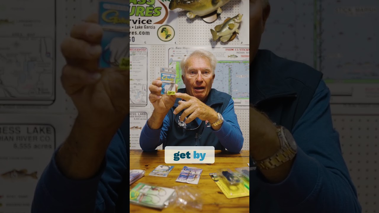 What Roland Martin Looks for in a Fishing Hook!  #fishing #gamakatsu #fishingtackle