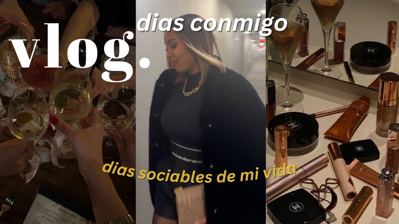 VLOG *dias conmigo* GRWM con mis amigas, girls night, por fin sali de mi cuevaa