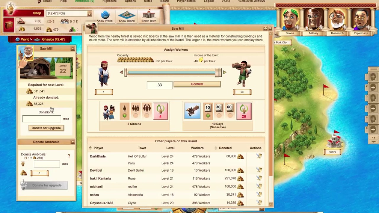 Ikariam Gameplay Beginners Guide/Tutorial English!